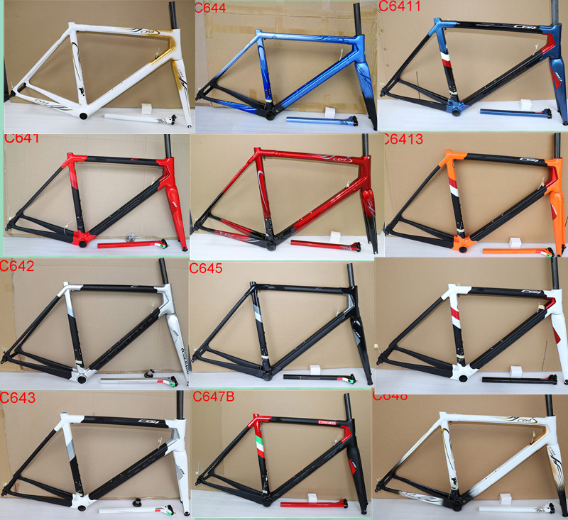 Carbon Bike Frame - C64 Carbon Frame for Road Bike,