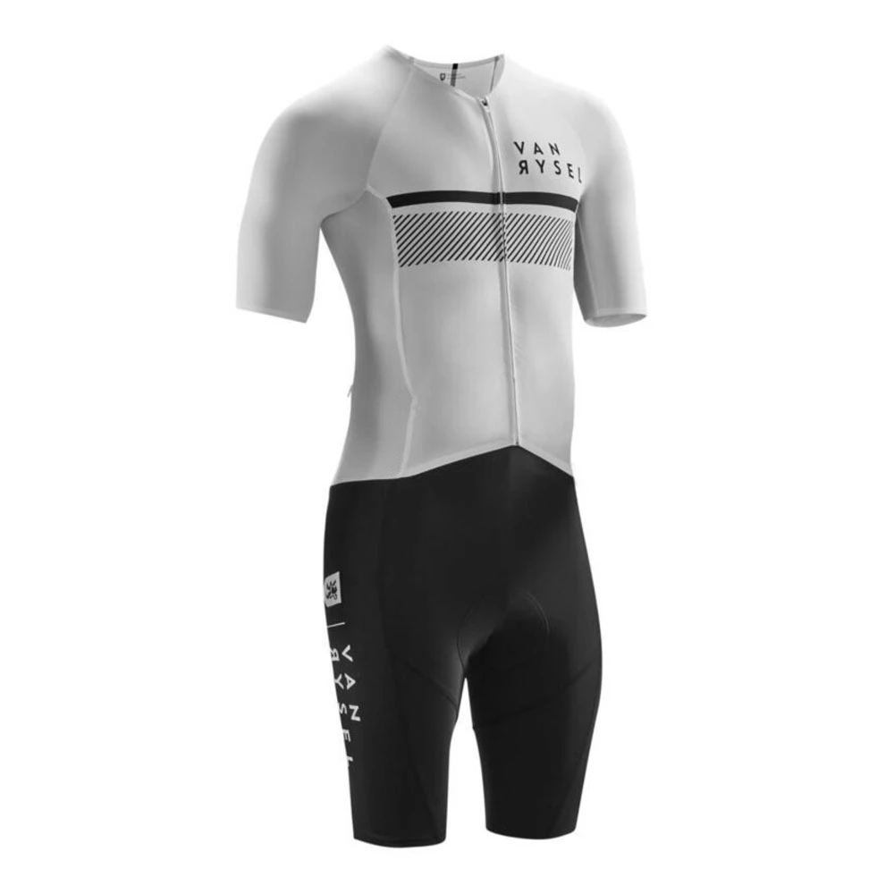 Vanrysel White/black One-piece - огляд і ціна Cycling Gear Jersey
