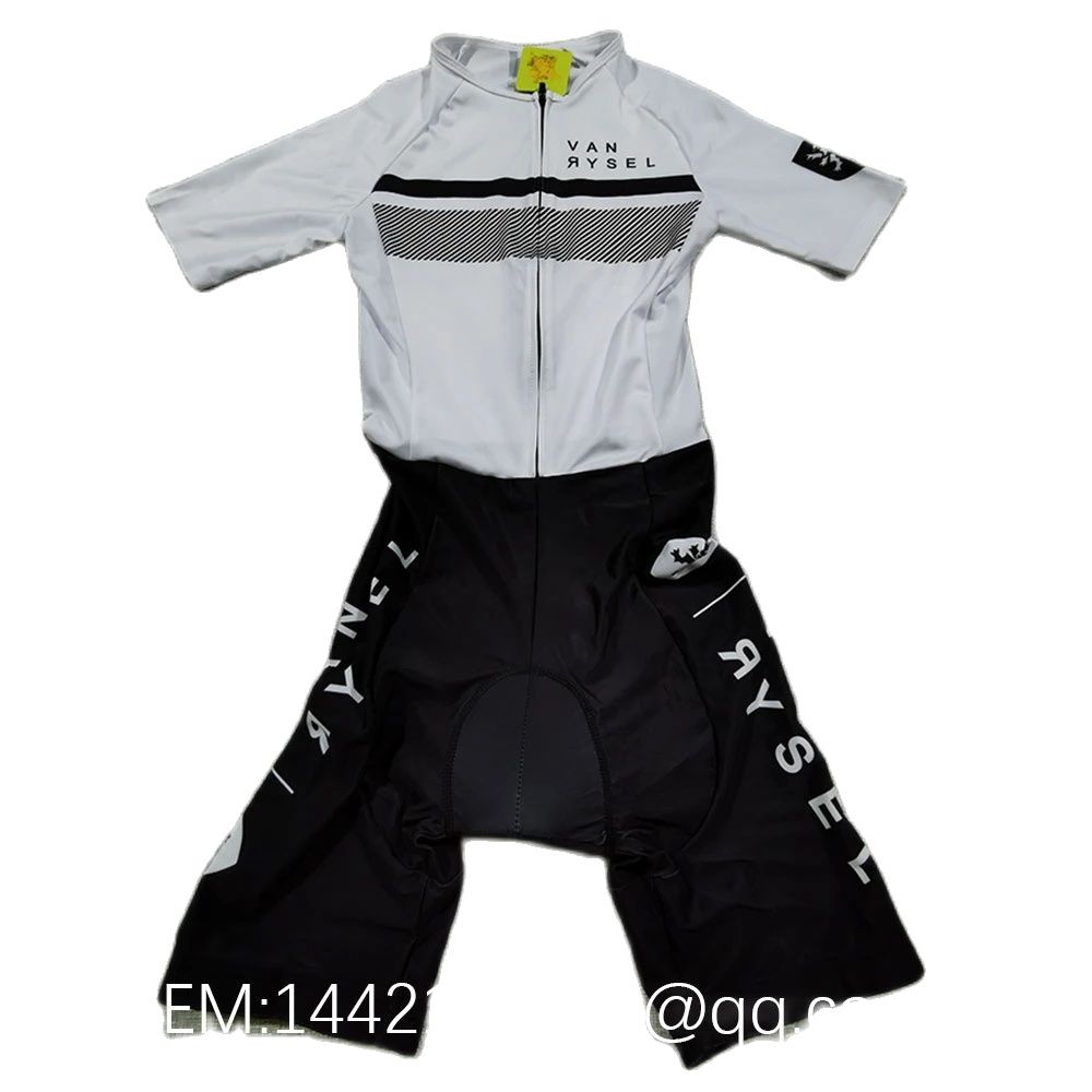 Vanrysel White/black One-piece - огляд і ціна Cycling Gear Jersey