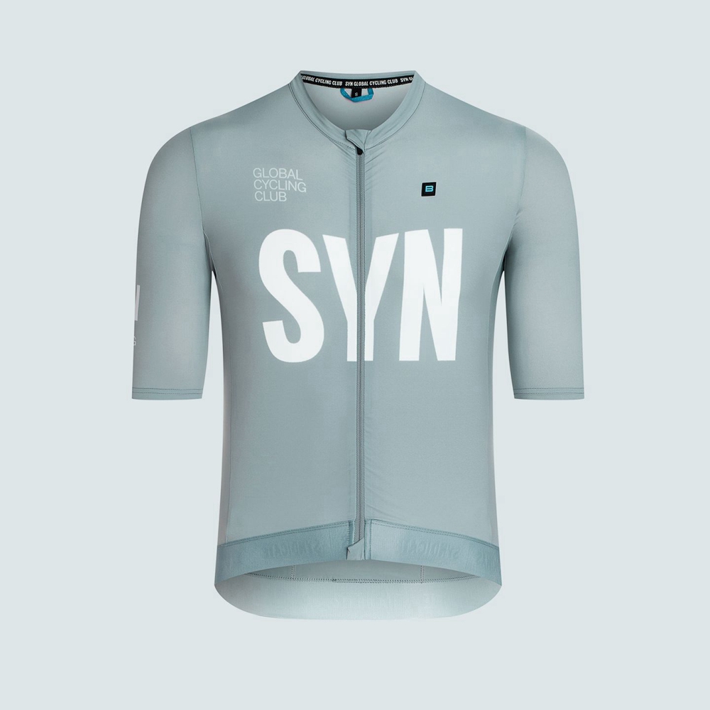Silver gray short sleeved cycl - огляд і ціна Cycling Bib Shorts